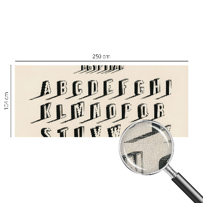 Mural de pared con estampado hermoso Ambiente vintage