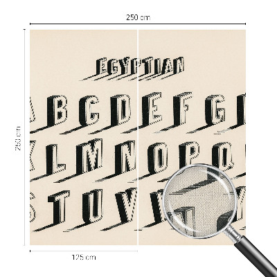 Mural de pared con estampado hermoso Ambiente vintage