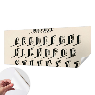 Mural de pared con estampado hermoso Ambiente vintage