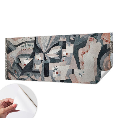 Mural de pared con estampado hermoso Abstracción de la naturaleza