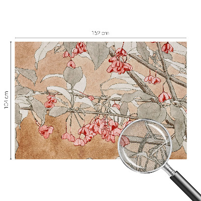 Fotomural decorativo para cabecero de cama Armonía floral