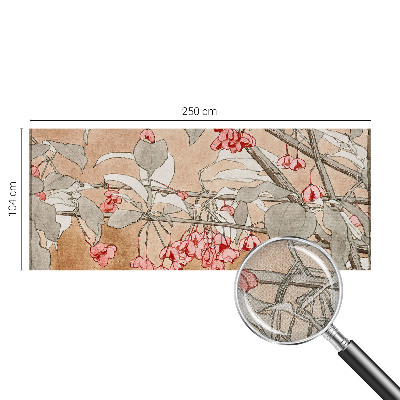 Fotomural decorativo para cabecero de cama con diseño 'Armonía floral' para cabecero