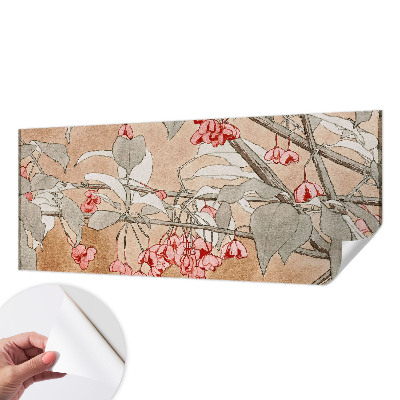 Fotomural decorativo para cabecero de cama con diseño 'Armonía floral' para cabecero