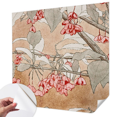 Fotomural decorativo para cabecero de cama Armonía floral