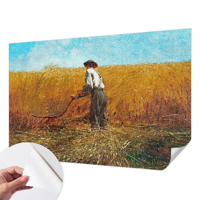 Fotomural decorativo para cabecero de cama con el diseño 'Cosecha bajo el sol' para decorar cabeceros