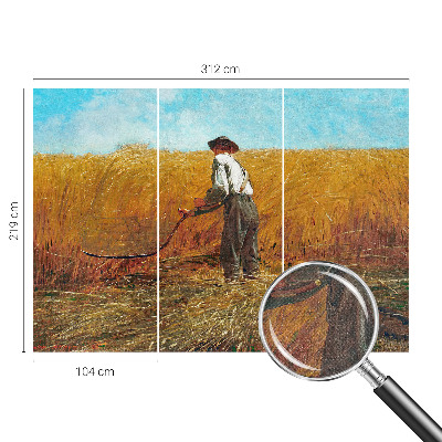 Fotomural decorativo para cabecero de cama Cosecha bajo el sol