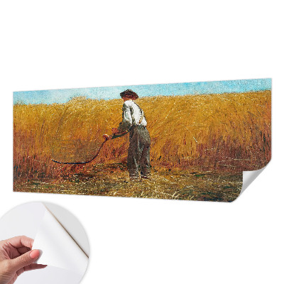 Fotomural decorativo para cabecero de cama con el diseño 'Cosecha bajo el sol' para decorar cabeceros