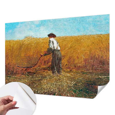 Fotomural decorativo para cabecero de cama con el diseño 'Cosecha bajo el sol' para decorar cabeceros