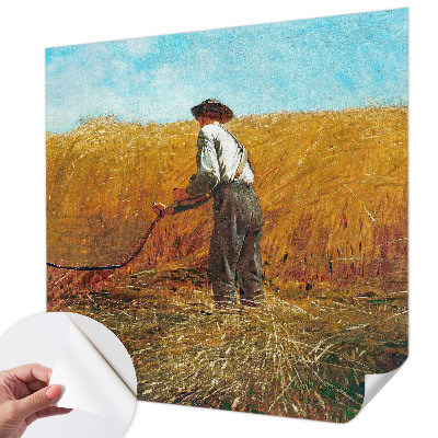 Fotomural decorativo para cabecero de cama con el diseño 'Cosecha bajo el sol' para decorar cabeceros