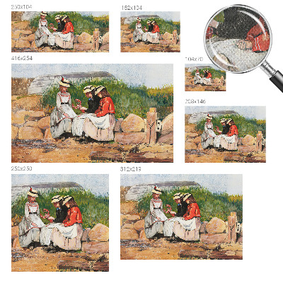 Mural de pared con estampado hermoso Vacaciones de verano