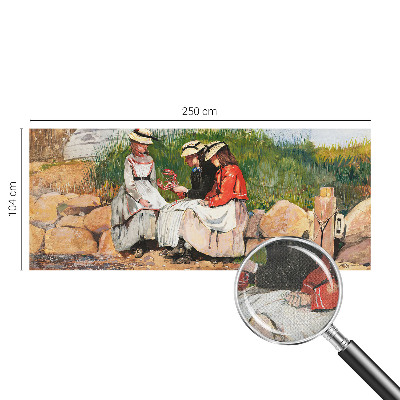 Mural de pared con estampado hermoso Vacaciones de verano