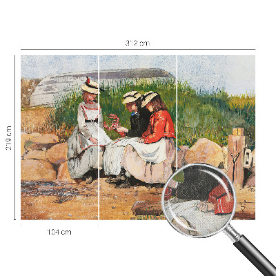 Mural de pared con estampado hermoso Vacaciones de verano