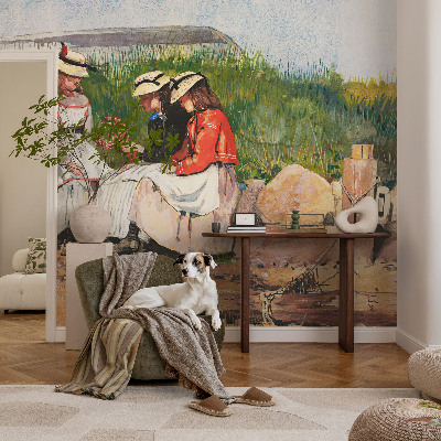 Mural de pared con estampado hermoso Vacaciones de verano