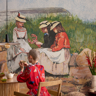 Mural de pared con estampado hermoso Vacaciones de verano