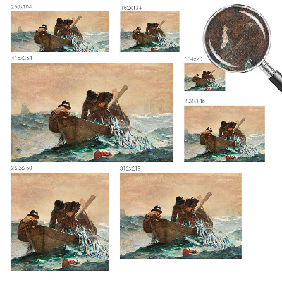 Fotomural decorativo para cabecero de cama Aventura en el mar