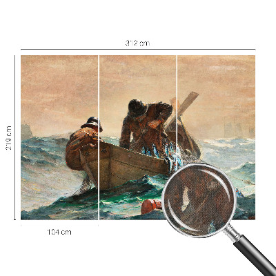 Fotomural decorativo para cabecero de cama Aventura en el mar