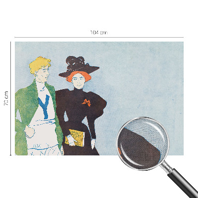 Fotomural decorativo para cabecero de cama Estilo retro