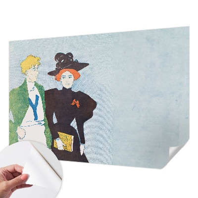 Fotomural decorativo para cabecero de cama Estilo retro