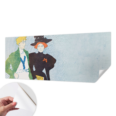 Fotomural decorativo para cabecero de cama Estilo retro