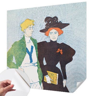 Fotomural decorativo para cabecero de cama Estilo retro