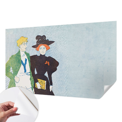 Fotomural decorativo para cabecero de cama Estilo retro