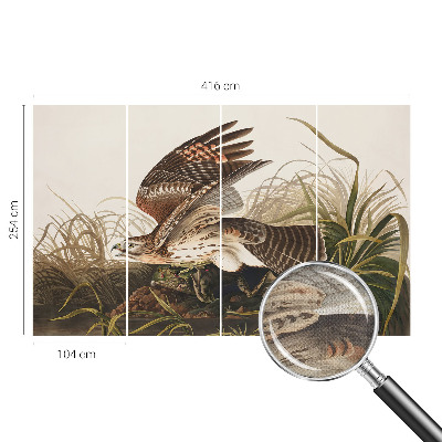 Mural de pared con estampado hermoso Belleza alada