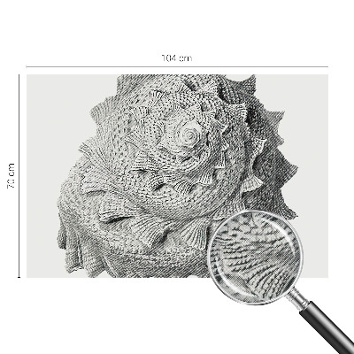 Mural de pared con estampado hermoso El arte de la naturaleza