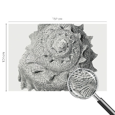 Mural de pared con estampado hermoso El arte de la naturaleza