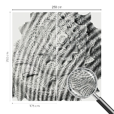 Mural de pared con estampado hermoso El arte de la naturaleza