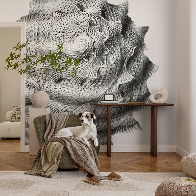 Mural de pared con estampado hermoso El arte de la naturaleza