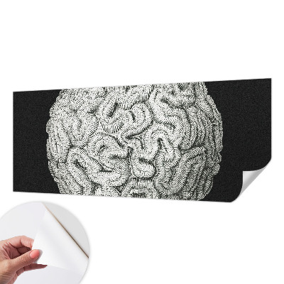 Fotomural decorativo para cabecero de cama Estructura esférica