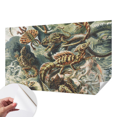 Fotomural decorativo para cabecero de cama Reptiles exóticos