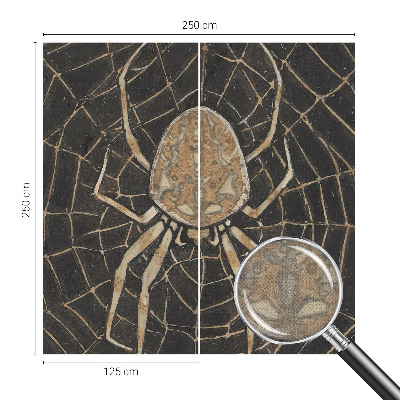 Mural de pared con estampado hermoso Telaraña