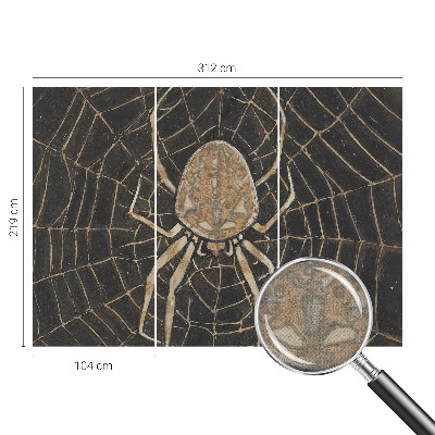 Mural de pared con estampado hermoso Telaraña