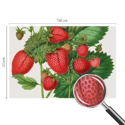 Papel mural con patrón decorativo con motivo de frutas de verano
