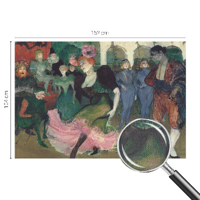 Fotomural decorativo para cabecero de cama Baile de salón