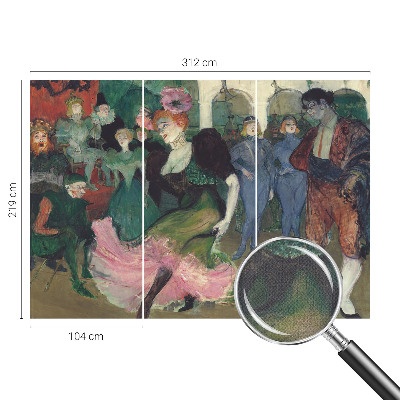 Fotomural decorativo para cabecero de cama Baile de salón