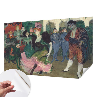 Fotomural decorativo para cabecero de cama Baile de salón