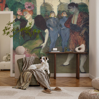 Fotomural decorativo para cabecero de cama Baile de salón