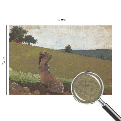 Papel mural texturado decorativo Una escena tranquila