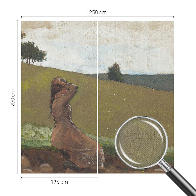 Papel mural texturado decorativo Una escena tranquila