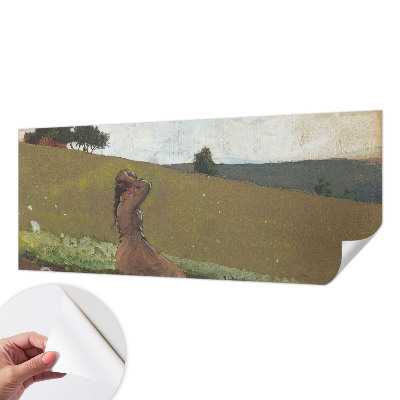 Papel mural texturado decorativo con una escena tranquila