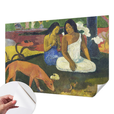 Papel mural texturado decorativo Escena exótica