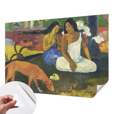 Papel mural texturado decorativo Escena exótica