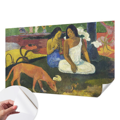 Papel mural texturado decorativo Escena exótica