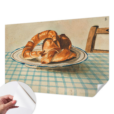 Mural de pared con estampado hermoso para la cocina, apto para colocar sobre encimeras y paredes