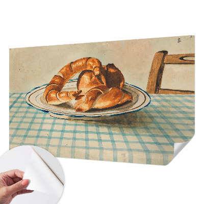 Mural de pared con estampado hermoso para la cocina, apto para colocar sobre encimeras y paredes