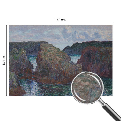 Papel mural con patrón decorativo Costa rocosa