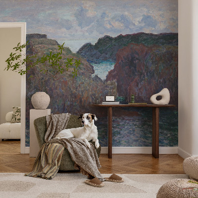 Papel mural con patrón decorativo Costa rocosa