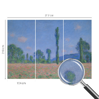 Papel mural con patrón decorativo El encanto de la naturaleza